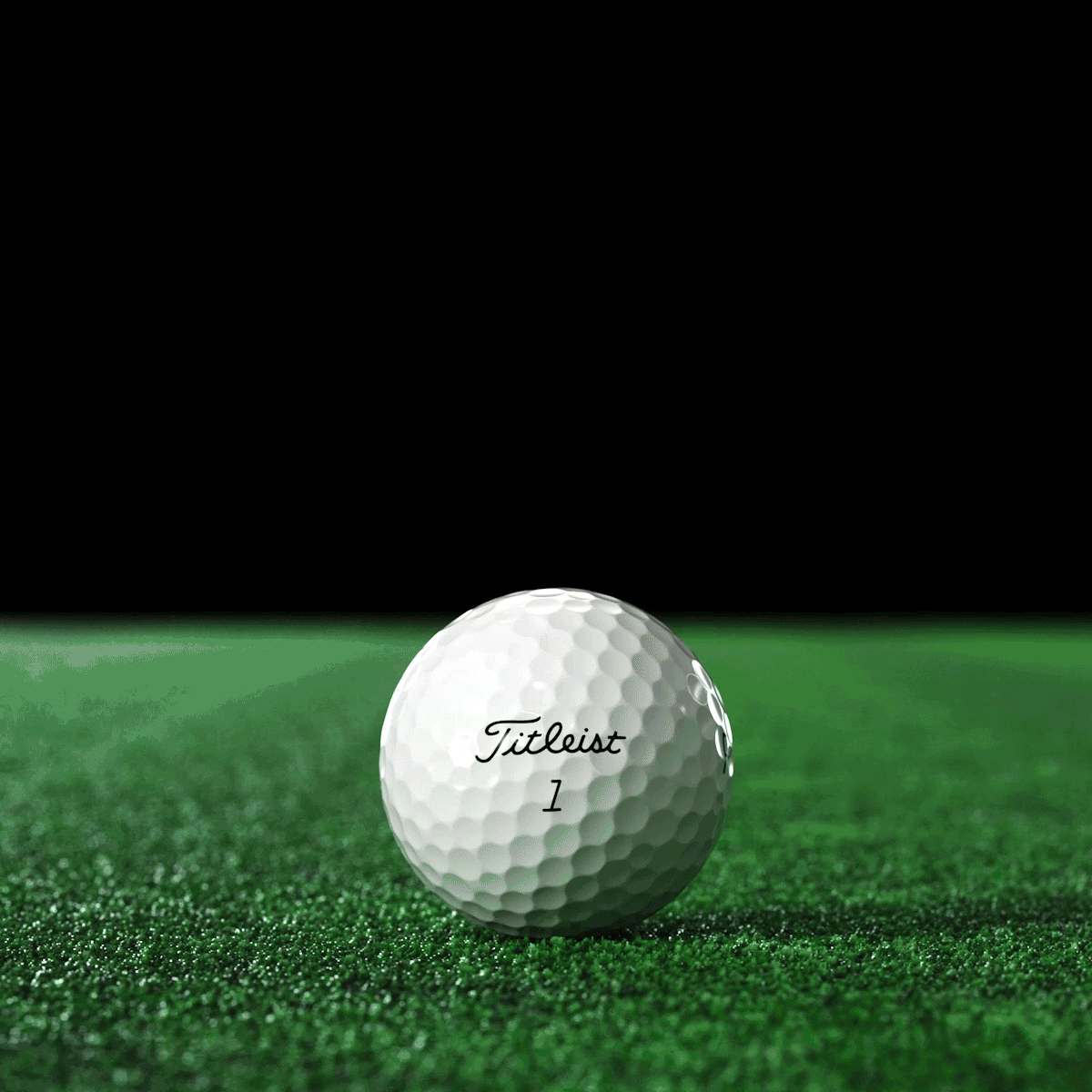 Cross-section of Titleist RCT Golf Ball
