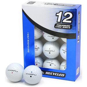 Maxfli Mixed Pearl Grade Lake Balls - 12 Balls