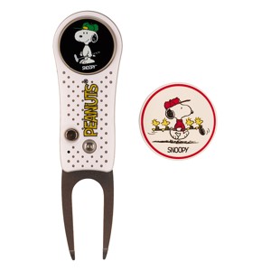 Limited Edition - CMC Design Peanuts Snoopy Divot Tool With Ball Marker Set