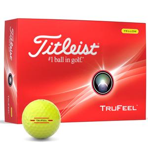 Titleist TruFeel Yellow Golf Balls - Prior Gen