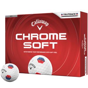 Callaway Chrome Soft TruTrack White Golf Balls