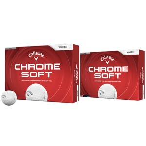 Callaway Chrome Soft White Golf Balls