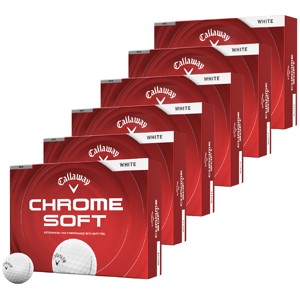 Callaway Chrome Soft White Golf Balls