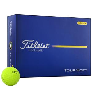 Titleist Tour Soft Yellow Golf Balls
