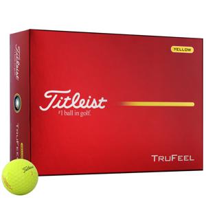 Titleist TruFeel Yellow Golf Balls