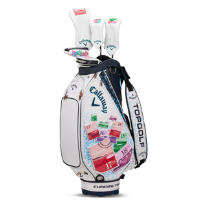 Limited Edition - Callaway 2024 July Major Tour Staff Bag and Headcovers Set