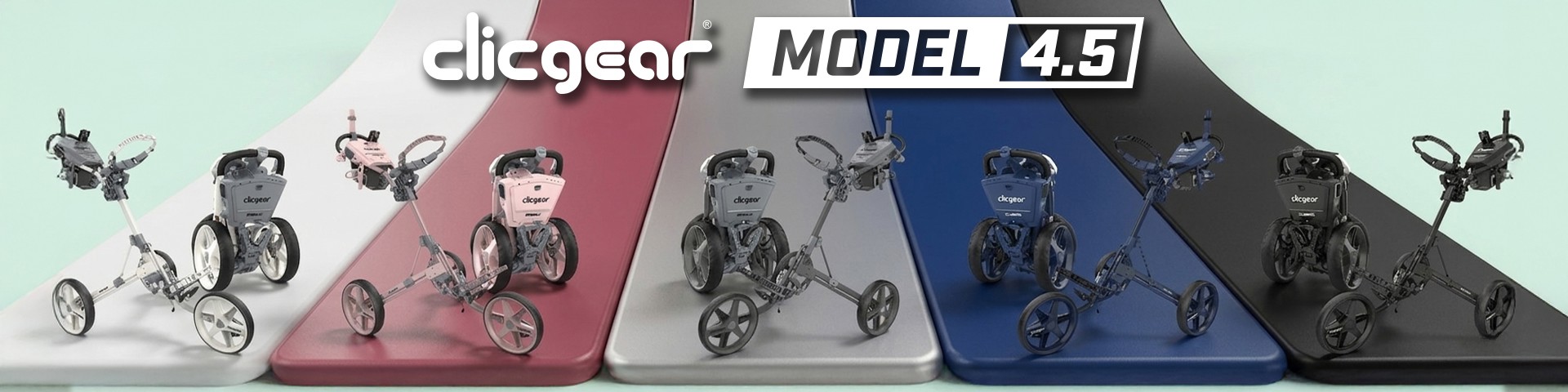 Banner clicgear-45-3-wheel-push-trolley