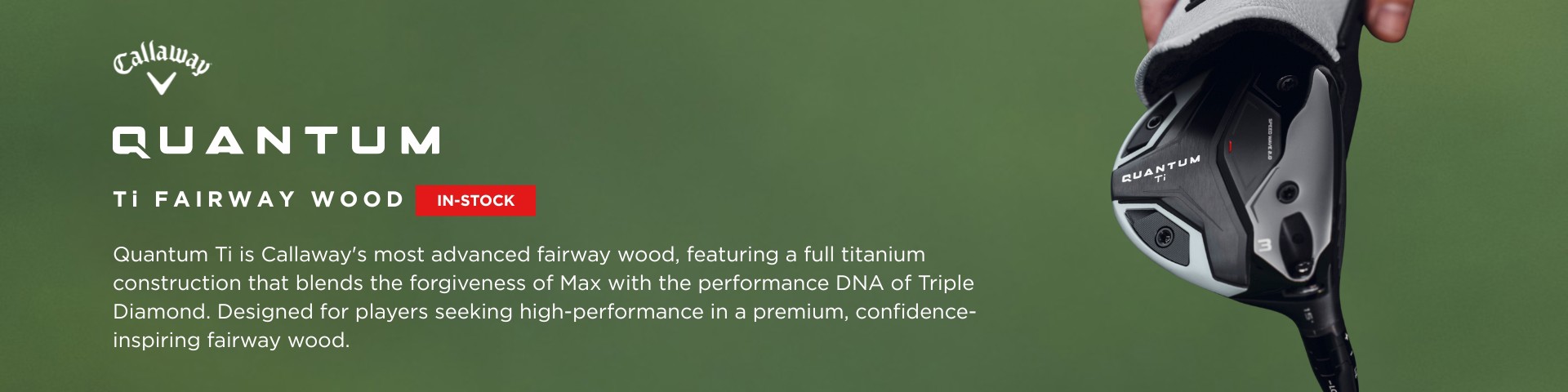 Banner callaway-quantum-titanium-fairway-wood