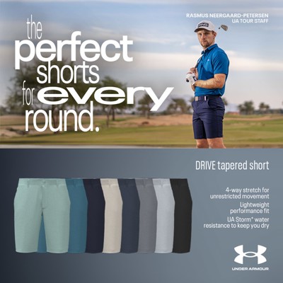 Banner under-armour-mens-drive-tapered-golf-shorts
