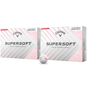 Callaway SuperSoft Splatter Golf Balls