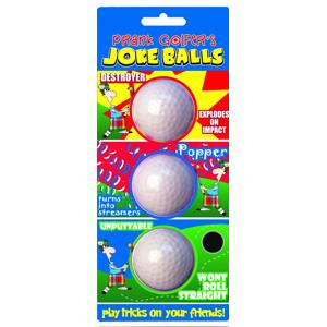 Golfers Joke Balls