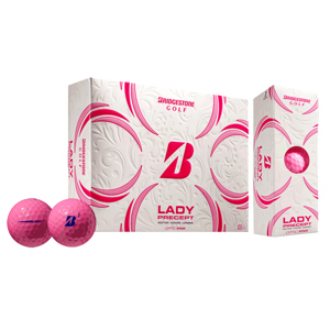 Bridgestone Lady Precept Pink Golf Balls