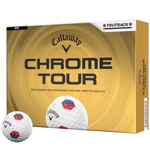 Callaway Chrome Tour TruTrack White Golf Balls