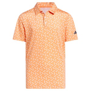 adidas Juniors Climacool Ultimate 365 Printed Mesh Polo Shirt