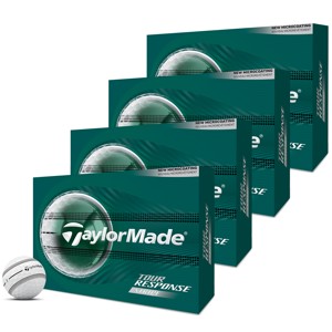 TaylorMade Tour Response Clear Stripe Golf Balls