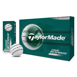 TaylorMade Tour Response Clear Stripe Golf Balls