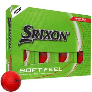 Srixon Soft Feel Brite Red Golf Balls