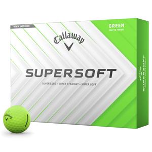 Callaway SuperSoft Matte Green Golf Balls