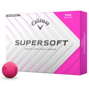 Callaway SuperSoft Matte Pink Golf Balls
