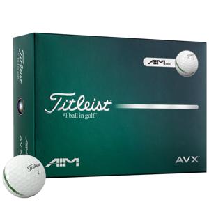 Titleist AVX AIM 360 White Golf Balls