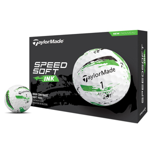 TaylorMade SpeedSoft INK Green Golf Balls