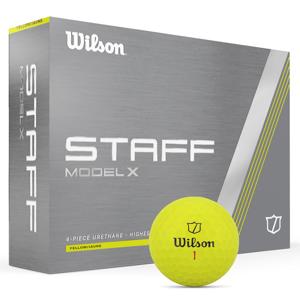 Wilson Staff Model X Yellow Golf Balls - Prior Gen