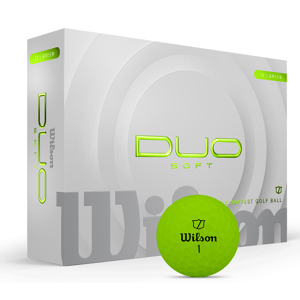 Wilson Duo Soft Green Golf Balls