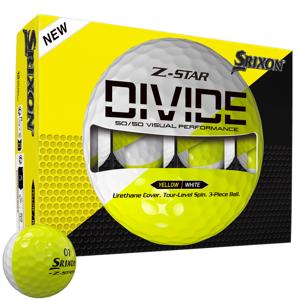 Srixon Z-Star Divide White/Yellow Golf Balls