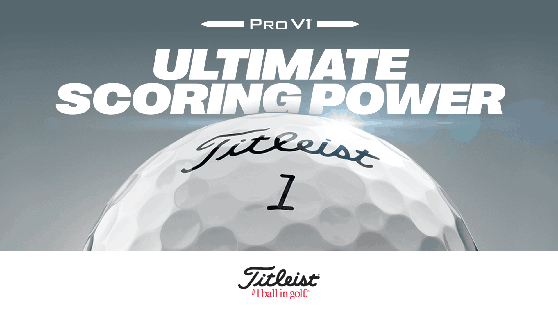 Titleist 2026 Hero Banner