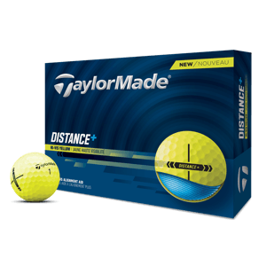 TaylorMade Distance Plus Yellow Golf Balls